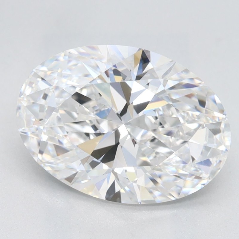 Diament laboratoryjny bezbarwny szlif owalny, 2.61ct, VVS1, D, GIA 6491638578