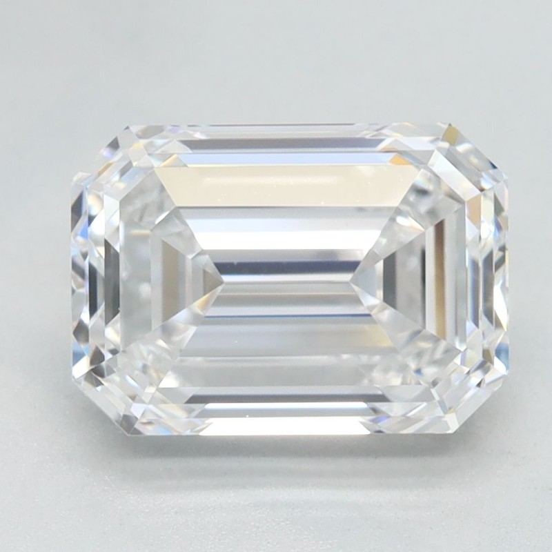 Diament laboratoryjny bezbarwny szlif szmaragdowy, 2.65ct, VVS1, D, GIA 1495977114