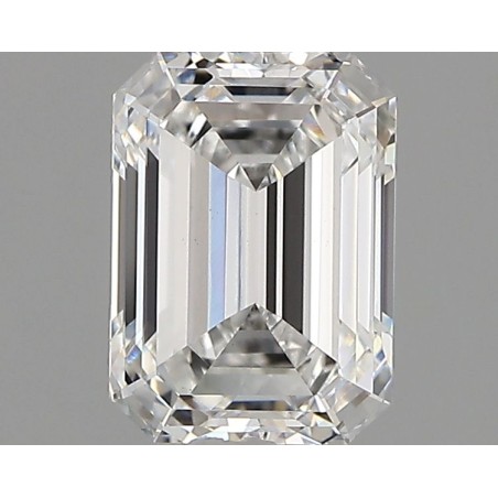 Diament laboratoryjny bezbarwny szlif szmaragdowy, 1.65ct, VVS2, D, IGI LG752572150