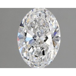 Diament laboratoryjny bezbarwny szlif owalny, 1.5ct, VVS1, D, IGI LG752572142