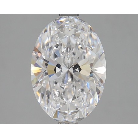 Diament laboratoryjny bezbarwny szlif owalny, 2.74ct, VVS1, D, GIA 6491297457