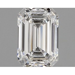 Diament laboratoryjny bezbarwny szlif szmaragdowy, 1.25ct, VVS2, D, IGI LG752572153