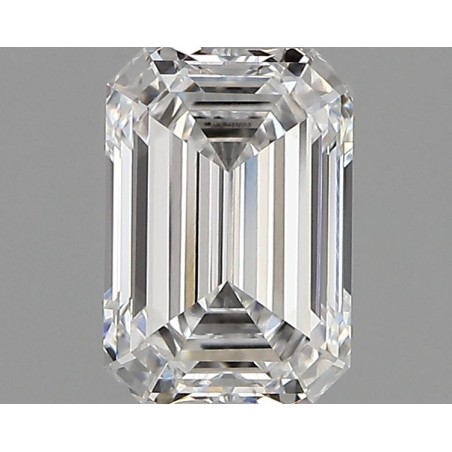 Diament laboratoryjny bezbarwny szlif szmaragdowy, 1.25ct, VVS2, D, IGI LG752572153