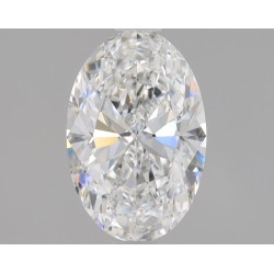 Diament laboratoryjny bezbarwny szlif owalny, 1.09ct, VVS2, E, IGI LG618499472