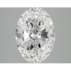 Diament laboratoryjny bezbarwny szlif owalny, 2.96ct, VVS2, D, IGI LG719501641