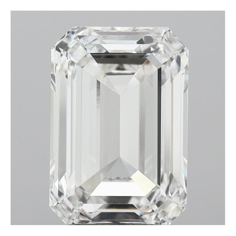 Diament laboratoryjny bezbarwny szlif szmaragdowy, 3ct, VVS1, D, IGI LG747530457