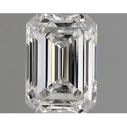 Diament laboratoryjny bezbarwny szlif szmaragdowy, 1.15ct, VVS2, F, IGI LG752572157