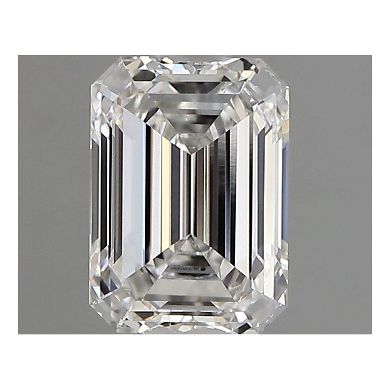Diament laboratoryjny bezbarwny szlif szmaragdowy, 1.15ct, VVS2, F, IGI LG752572157