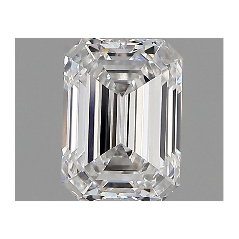 Diament laboratoryjny bezbarwny szlif szmaragdowy, 1.05ct, VVS2, D, IGI LG752572151