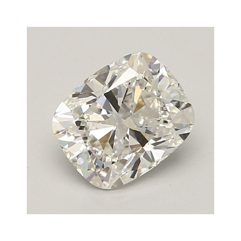 Diament laboratoryjny bezbarwny szlif poduszkowy brylantowy, 1.67ct, VVS2, F, IGI LG614320787