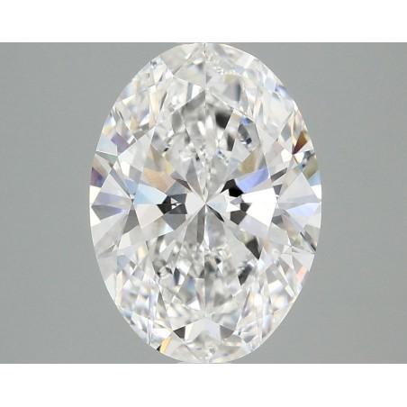 Diament laboratoryjny bezbarwny szlif owalny, 2.98ct, VVS2, D, IGI LG698545179