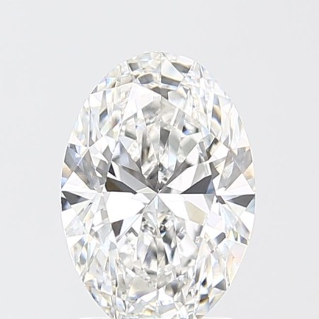 Diament laboratoryjny bezbarwny szlif owalny, 2.07ct, VVS2, E, IGI LG722581581