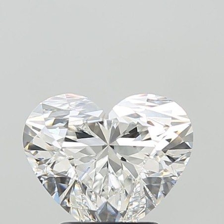 Diament laboratoryjny bezbarwny serce, 2.5ct, VVS2, F, IGI LG735592044