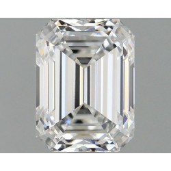 Diament laboratoryjny bezbarwny szlif szmaragdowy, 1.06ct, IF, E, IGI LG633483706