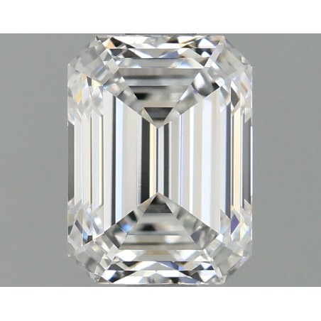 Diament laboratoryjny bezbarwny szlif szmaragdowy, 1.06ct, IF, E, IGI LG633483706