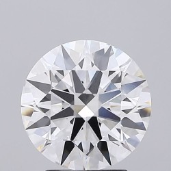 Diament laboratoryjny bezbarwny szlif okrągły, 2.83ct, VVS2, F, IGI LG680533030