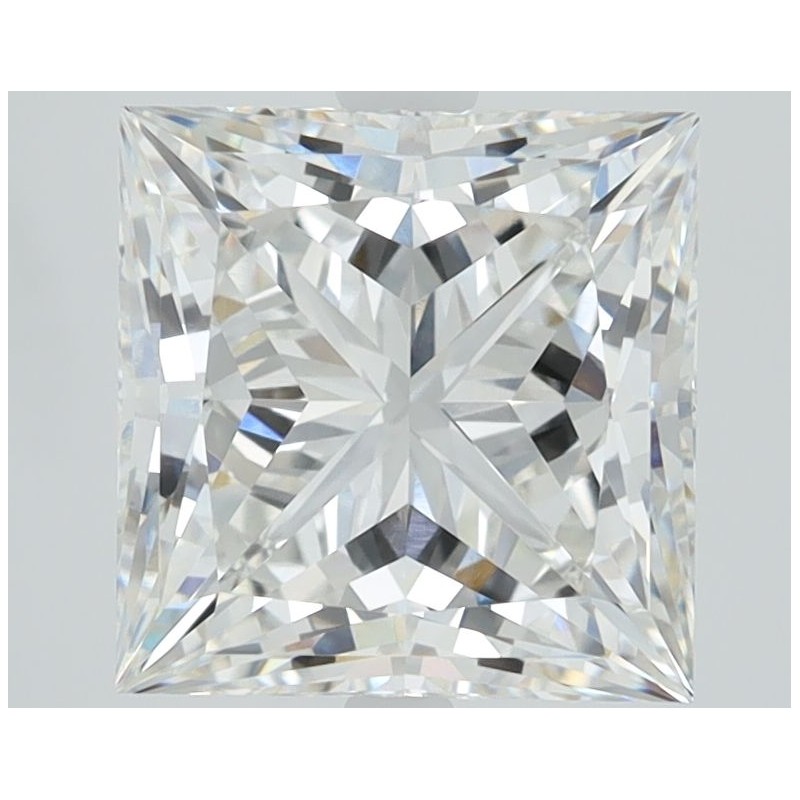 Diament laboratoryjny bezbarwny szlif princess, 1.58ct, VVS2, D, IGI LG728508169