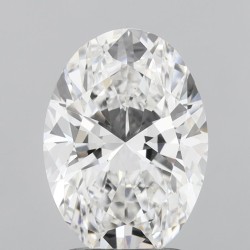 Diament laboratoryjny bezbarwny szlif owalny, 2.53ct, VVS2, E, IGI LG739575966
