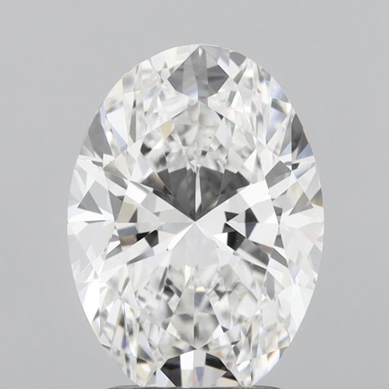 Diament laboratoryjny bezbarwny szlif owalny, 2.53ct, VVS2, E, IGI LG739575966