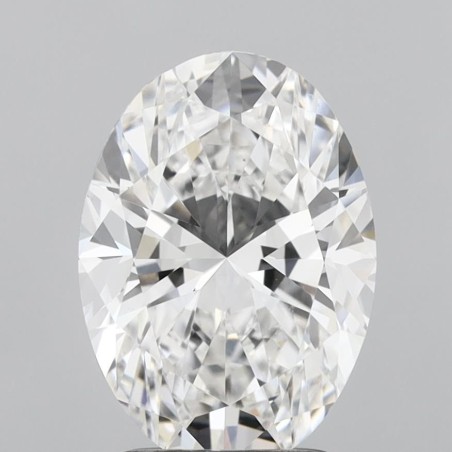 Diament laboratoryjny bezbarwny szlif owalny, 2.53ct, VVS2, E, IGI LG739575966