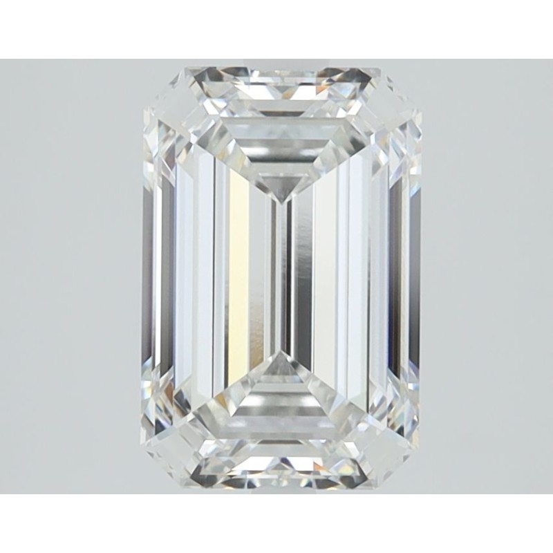 Diament laboratoryjny bezbarwny szlif szmaragdowy, 2.07ct, VVS1, F, GIA 1518343212