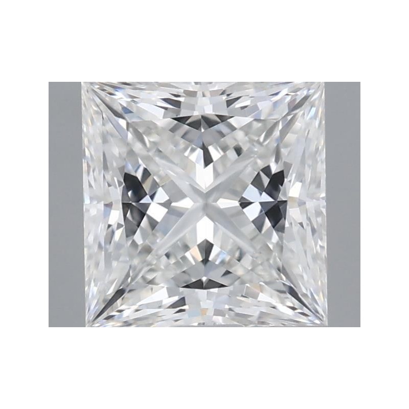 Diament laboratoryjny bezbarwny szlif princess, 1.36ct, VVS2, E, IGI LG700505391