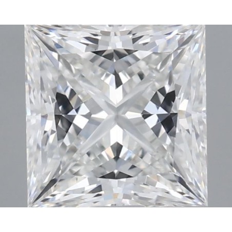 Diament laboratoryjny bezbarwny szlif princess, 1.36ct, VVS2, E, IGI LG700505391