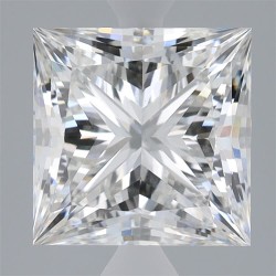 Diament laboratoryjny bezbarwny szlif princess, 1.08ct, VVS1, D, IGI LG710561561