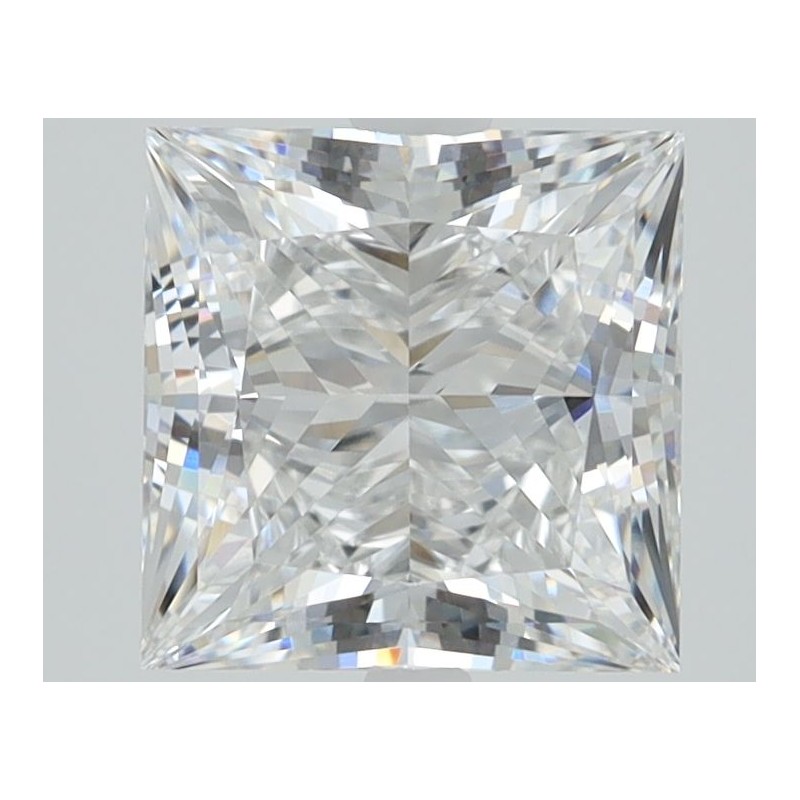 Diament laboratoryjny bezbarwny szlif princess, 1.9ct, VVS2, D, IGI LG698539538