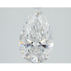 Diament laboratoryjny bezbarwny szlif gruszkowy, 2.07ct, VVS1, E, GIA 6511292473