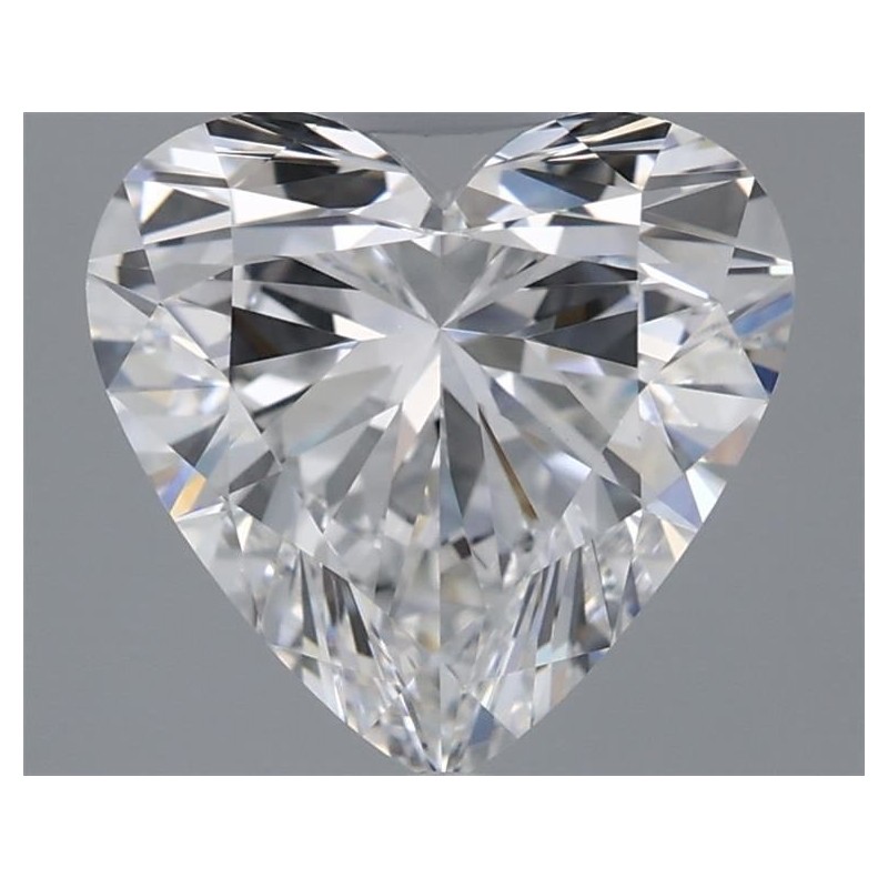 Diament laboratoryjny bezbarwny serce, 2.58ct, VVS2, D, IGI LG704584222