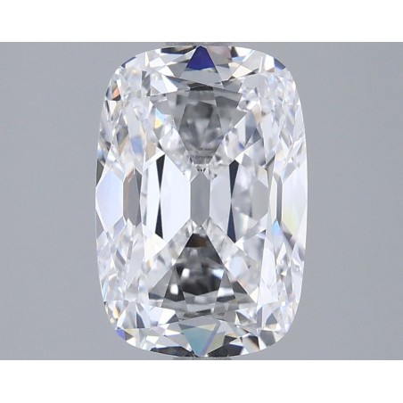 Diament laboratoryjny bezbarwny szlif poduszkowy brylantowy, 2.53ct, VVS2, D, IGI LG739591846