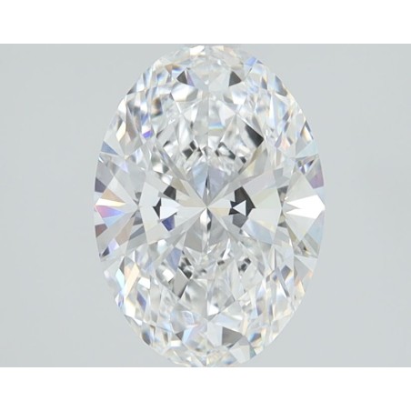 Diament laboratoryjny bezbarwny szlif owalny, 2.77ct, VVS2, F, IGI LG726564400