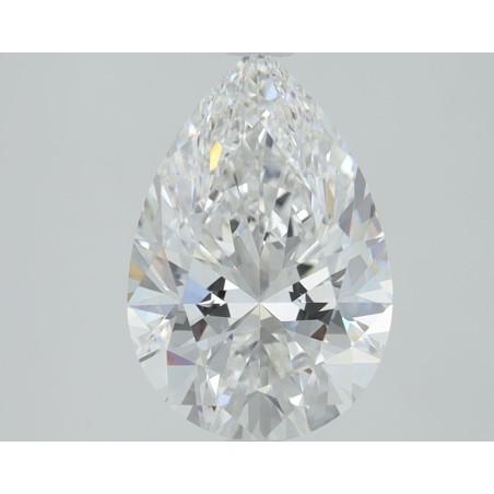 Diament laboratoryjny bezbarwny szlif gruszkowy, 2.59ct, VVS1, F, IGI LG726561095