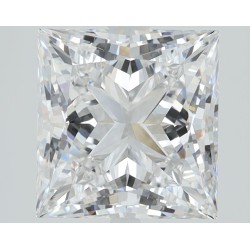 Diament laboratoryjny bezbarwny szlif princess, 2.06ct, VVS1, D, IGI LG732582543