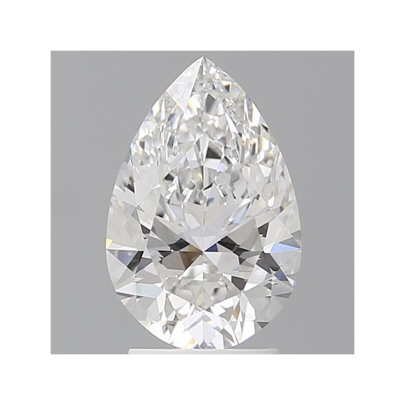 Diament laboratoryjny bezbarwny szlif gruszkowy, 2.45ct, VVS2, E, IGI LG724551957