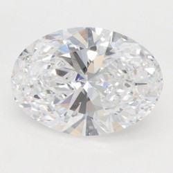 Diament laboratoryjny bezbarwny szlif owalny, 2.57ct, VVS1, D, IGI LG669420153