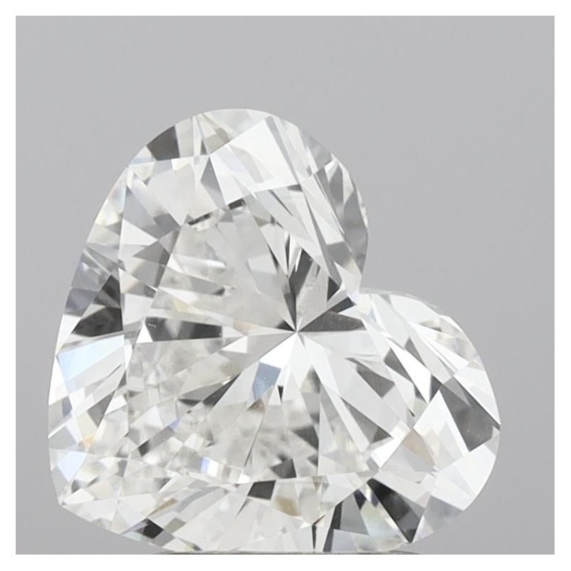 Diament laboratoryjny bezbarwny serce, 2.06ct, VVS2, F, IGI LG713504433