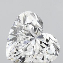 Diament laboratoryjny bezbarwny serce, 1.59ct, VVS2, D, IGI LG683579171