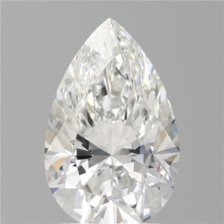 Diament laboratoryjny bezbarwny szlif gruszkowy, 2.59ct, VVS2, D, IGI LG728555592