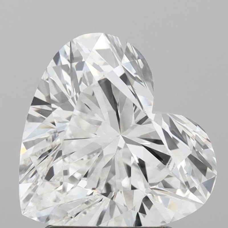 Diament laboratoryjny bezbarwny serce, 2.09ct, VVS2, D, IGI LG691590840