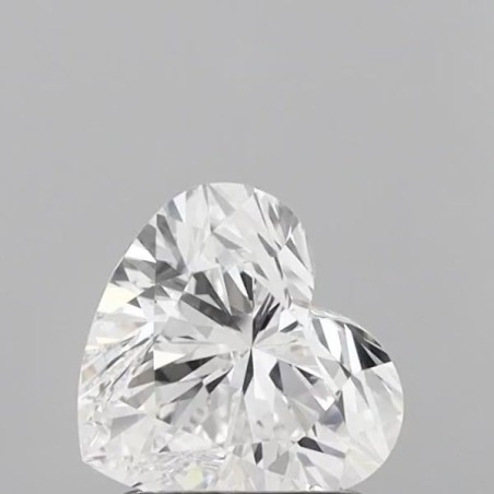 Diament laboratoryjny bezbarwny serce, 1.34ct, VVS1, D, IGI LG729524083
