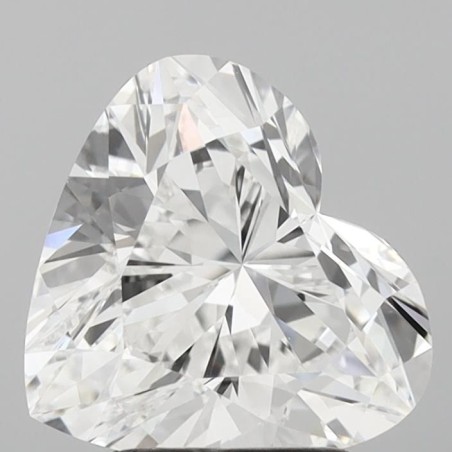 Diament laboratoryjny bezbarwny serce, 2.77ct, VVS1, E, IGI LG728529821