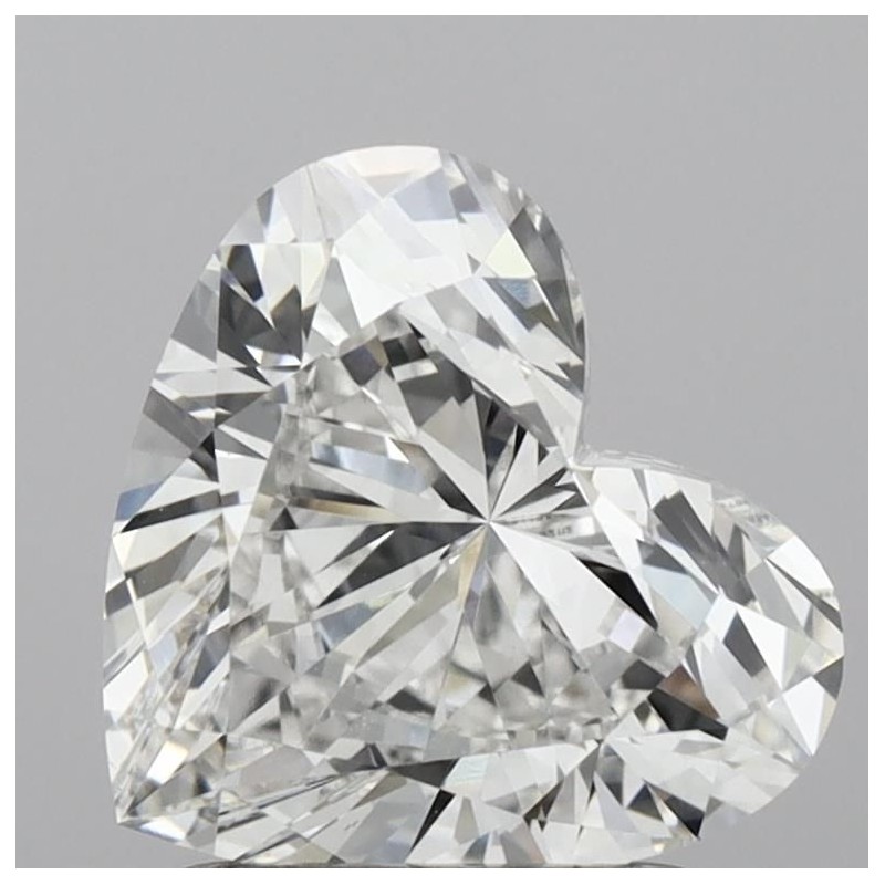 Diament laboratoryjny bezbarwny serce, 1.51ct, VVS2, E, IGI LG654482112