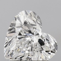 Diament laboratoryjny bezbarwny serce, 1.54ct, VVS2, E, IGI LG662472321
