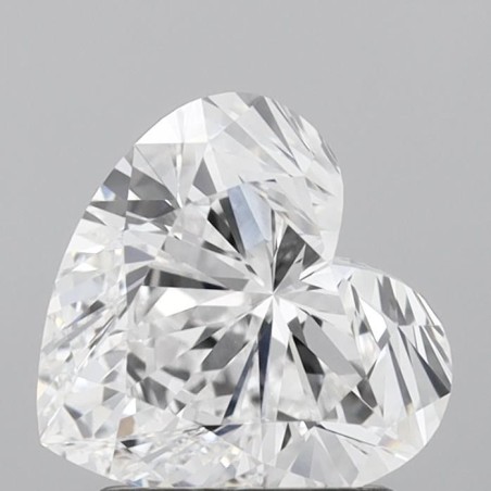 Diament laboratoryjny bezbarwny serce, 1.58ct, VVS2, D, IGI LG690507299