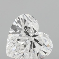 Diament laboratoryjny bezbarwny serce, 1.5ct, VVS2, D, IGI LG705542149