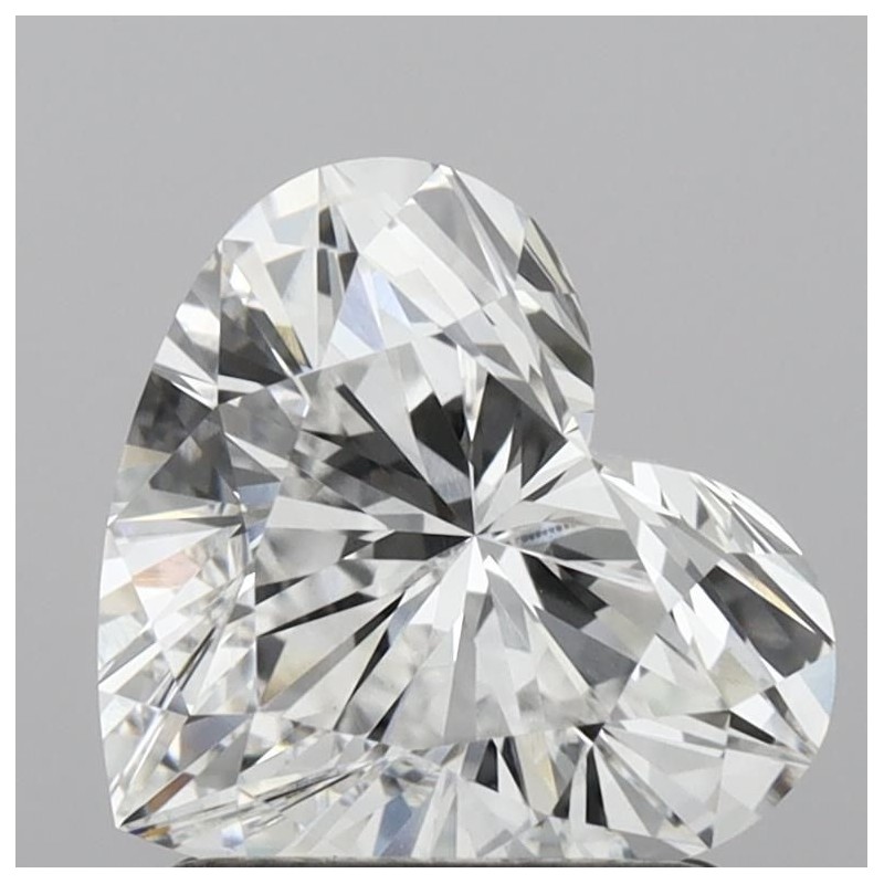 Diament laboratoryjny bezbarwny serce, 1.55ct, VVS2, D, IGI LG654482099