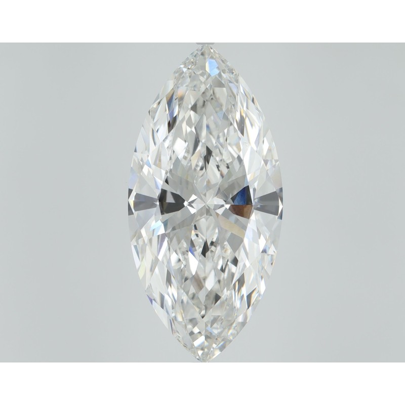 Diament laboratoryjny bezbarwny markiza, 2.84ct, VVS2, F, IGI LG729586483