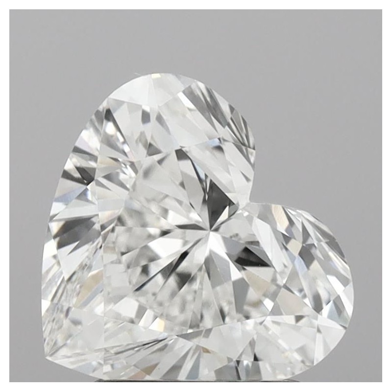 Diament laboratoryjny bezbarwny serce, 1.97ct, VVS2, E, IGI LG712572605